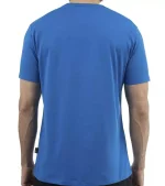 تیشرت مردانه آبی شالی - Image 2