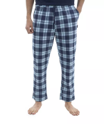 شلوار چهارخانه آبی مردانه