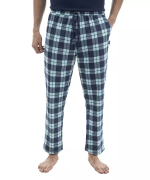 شلوار چهارخانه سبز فیروزه ای مردانه