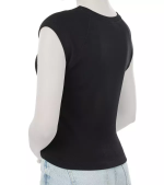 تاپ فانریپ رگلان مشکی زنانه - Image 2