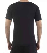 زیر پوش نیم آستین مردانه مشکی - Image 3