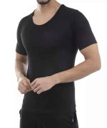 زیر پوش نیم آستین مردانه مشکی