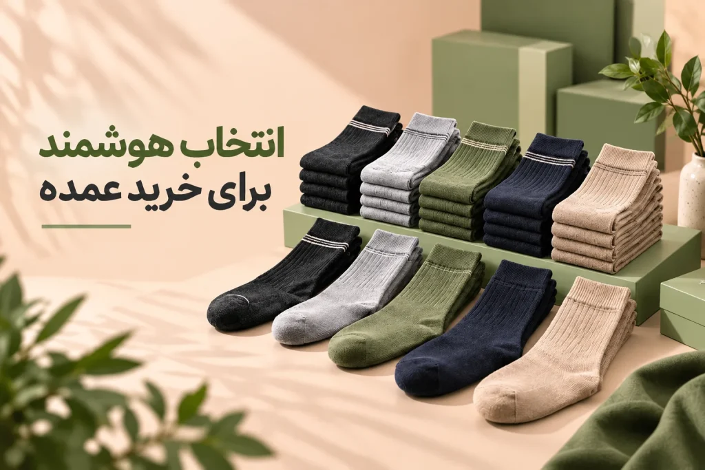 پخش عمده جوراب مردانه